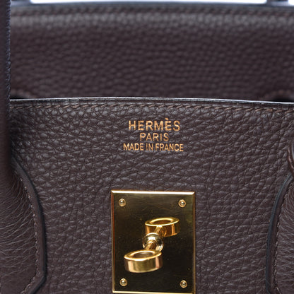 Hermes Togo Birkin 35 Chocolate 6 of 16
