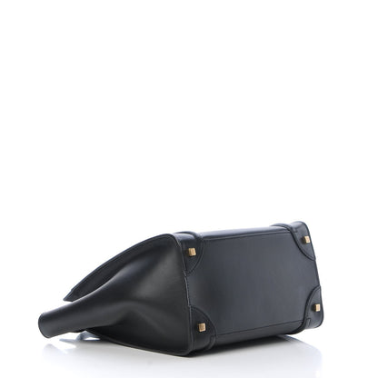 Celine Smooth Calfskin Mini Luggage Black 4 of 12