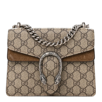 Gucci GG Supreme Monogram Mini Dionysus Shoulder Bag Taupe 1 of 14