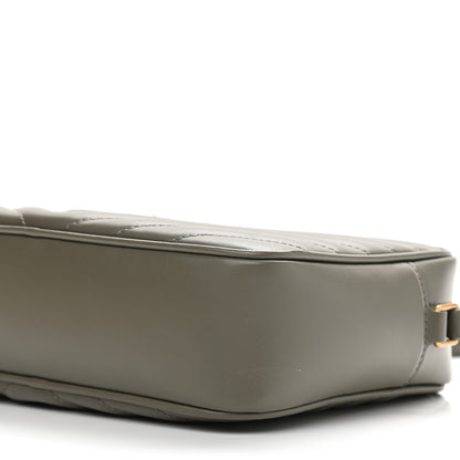 Saint Laurent Calfskin Matelasse Monogram Lou Camera Bag Military Olive 10 of 10