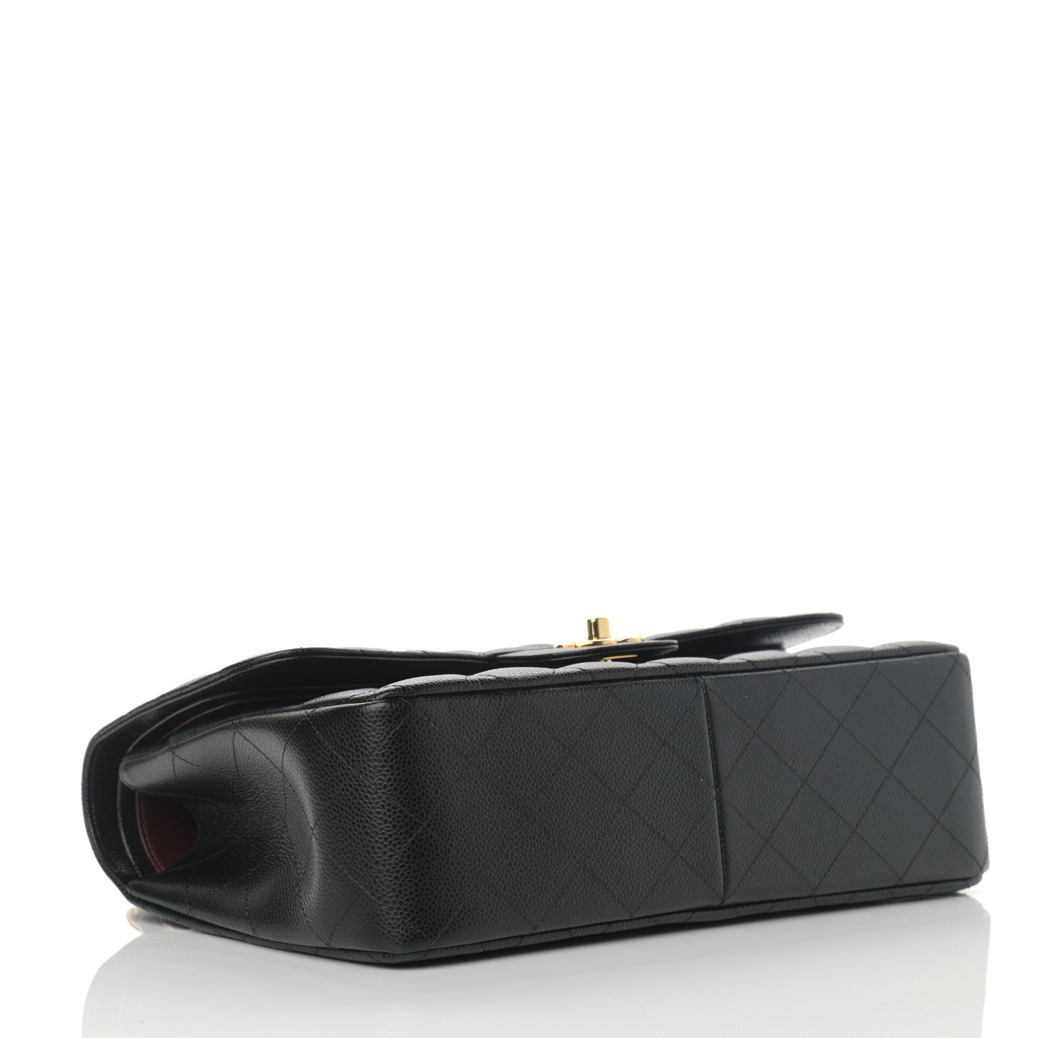 Chanel Caviar Quilted Jumbo Double Flap Black 4 of 12