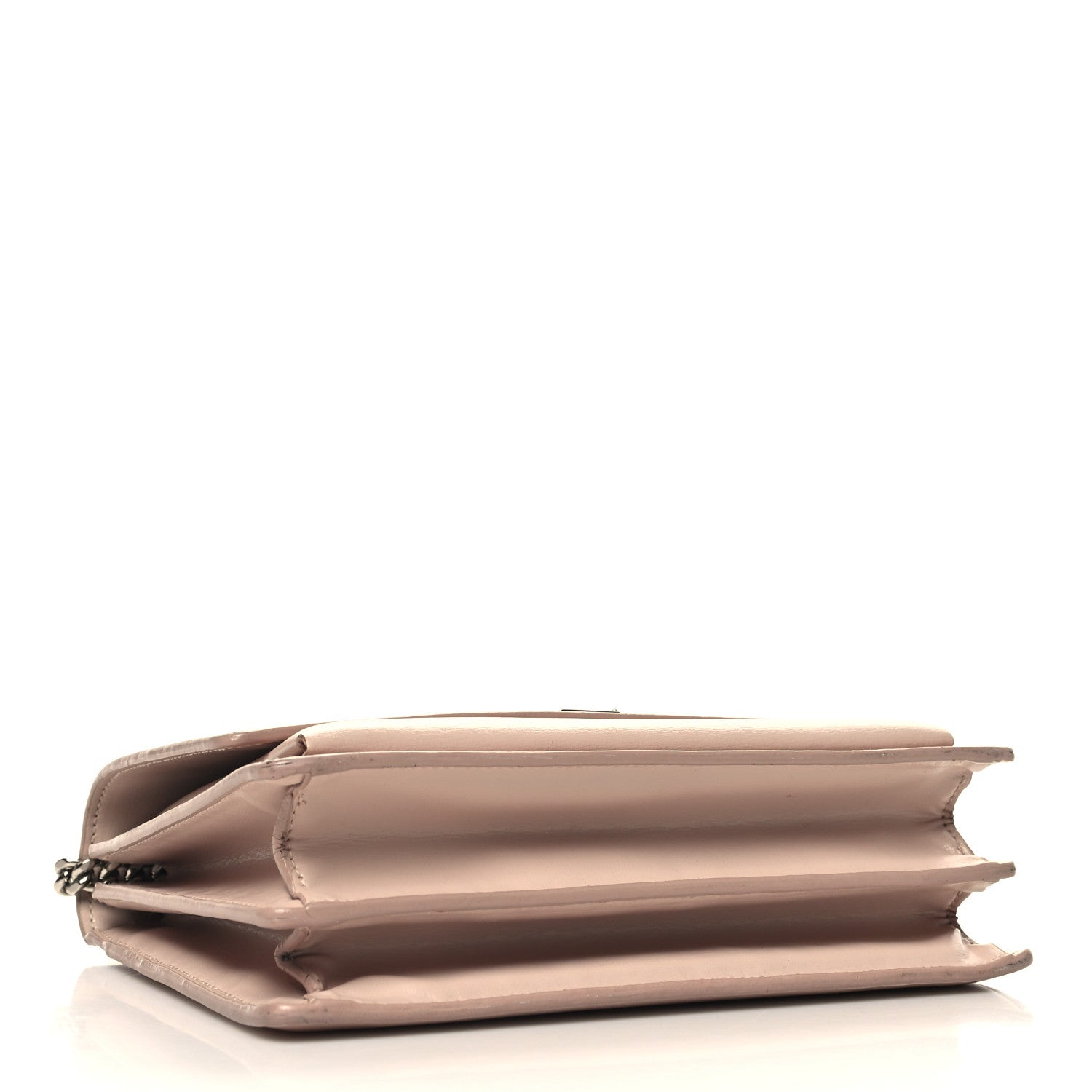 Saint Laurent Calfskin Medium Monogram Sunset Marble Pink 4 of 16