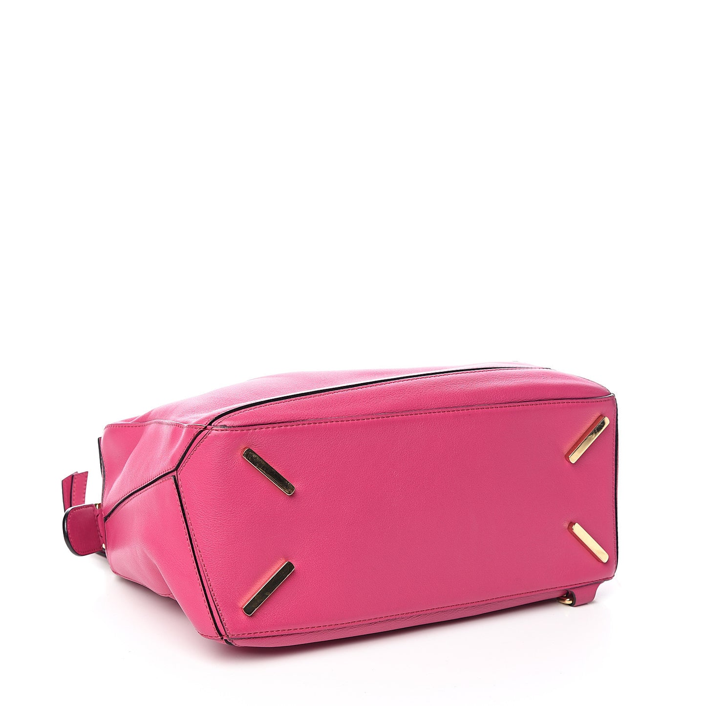 Calfskin Medium Puzzle Bag Fuchsia