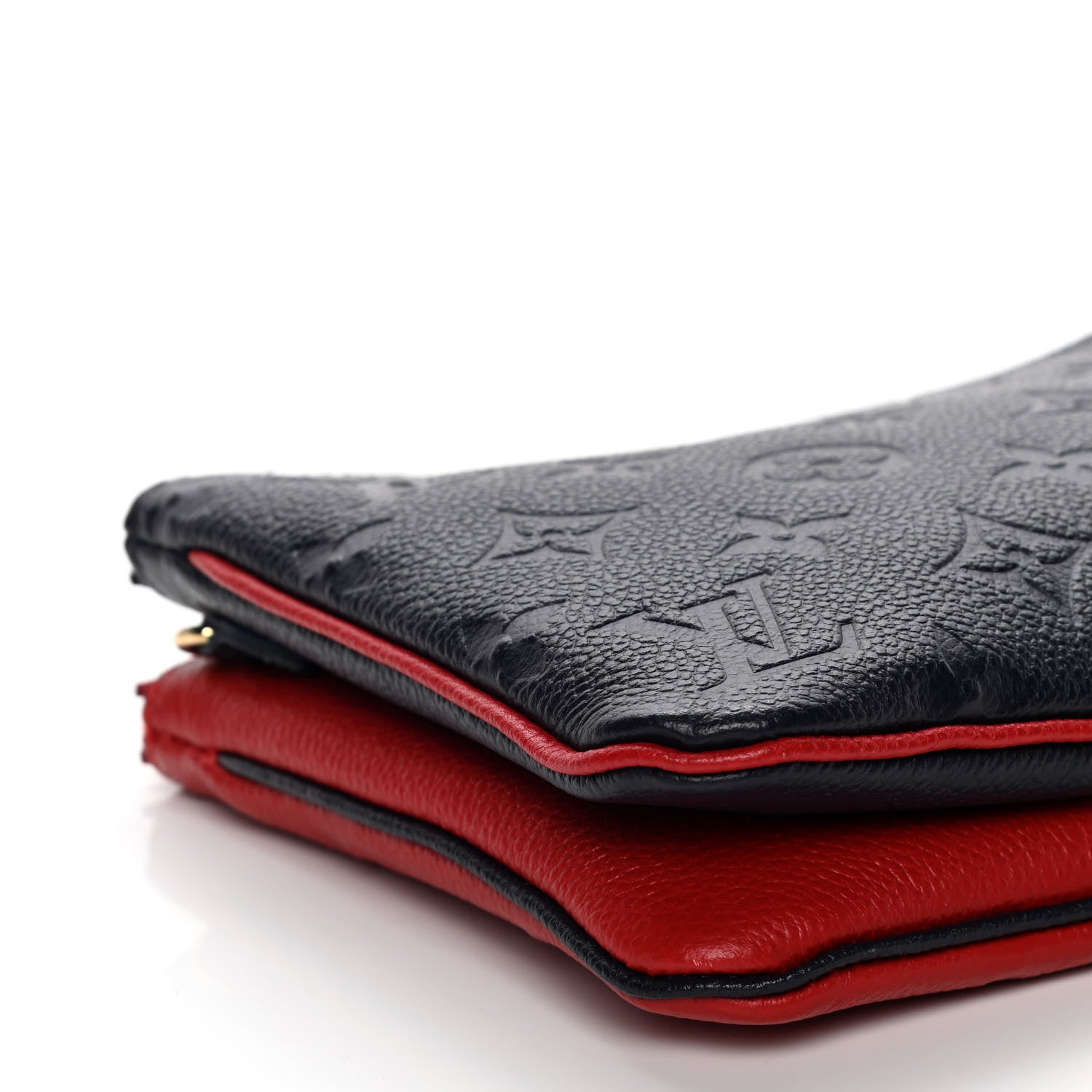 Louis Vuitton Empreinte Double Zip Pochette Marine Rouge 8 of 10