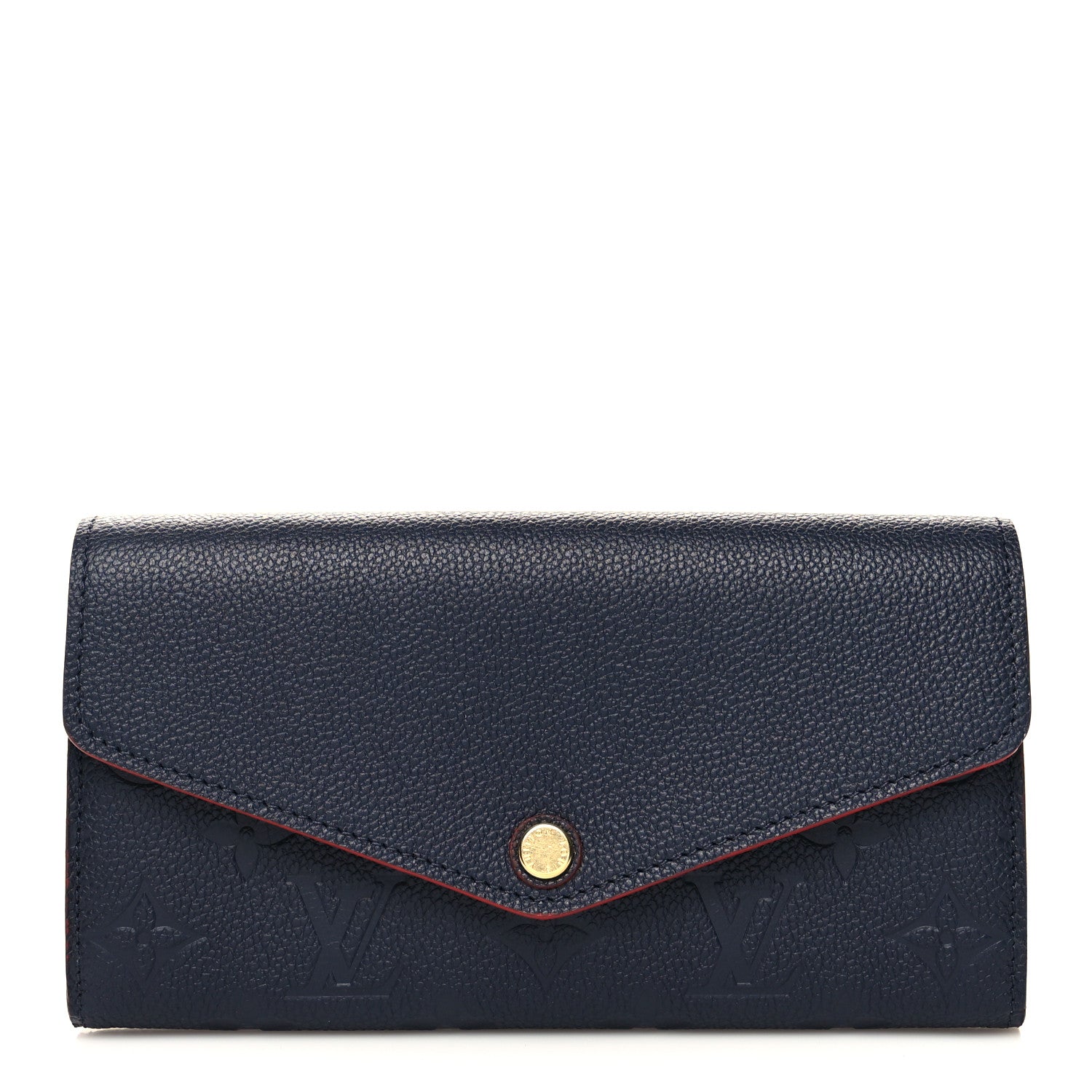 Louis Vuitton Empreinte Sarah Wallet NM Marine Rouge 1 of 9