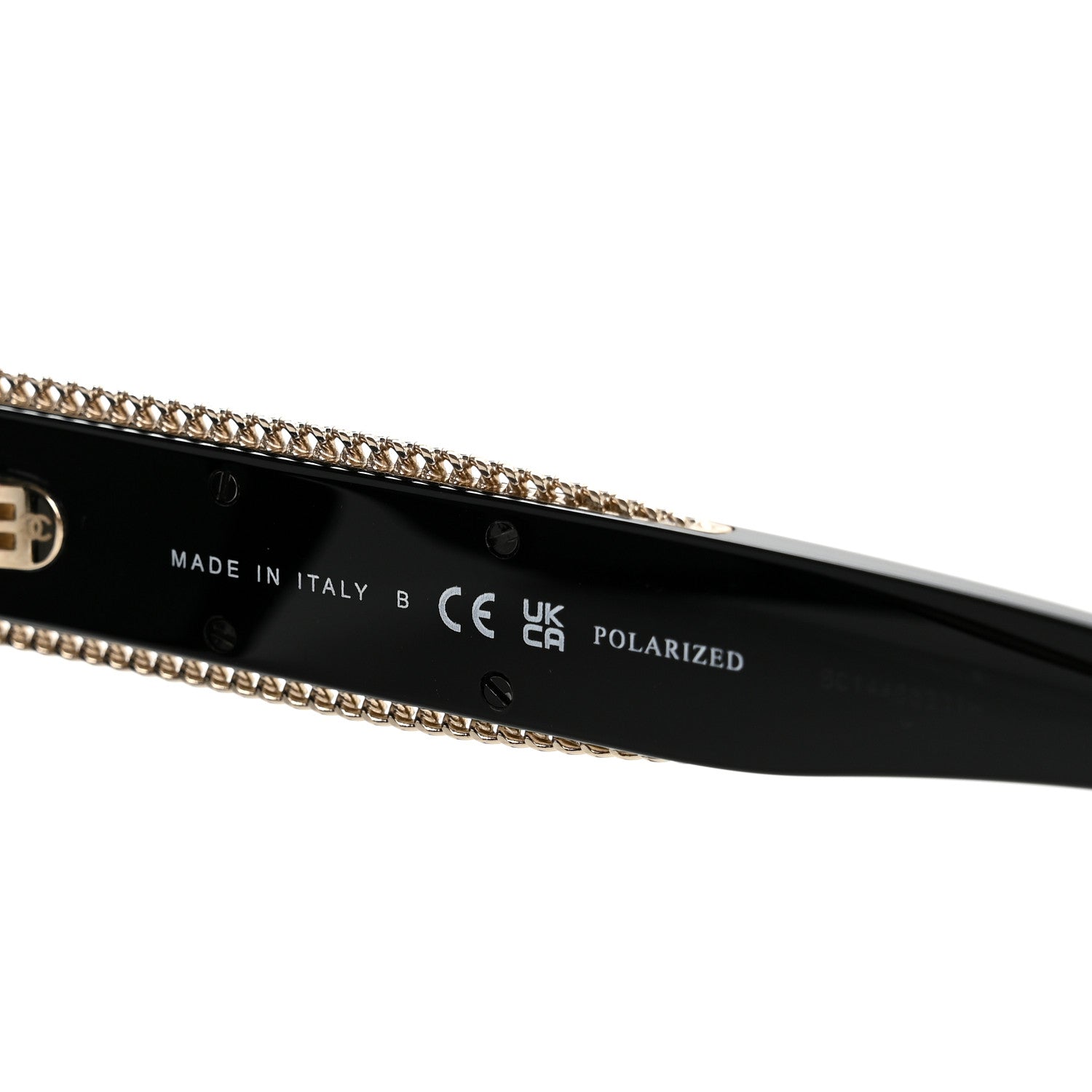 Chanel Acetate Oval Sunglasses 5515 Black 6 of 9