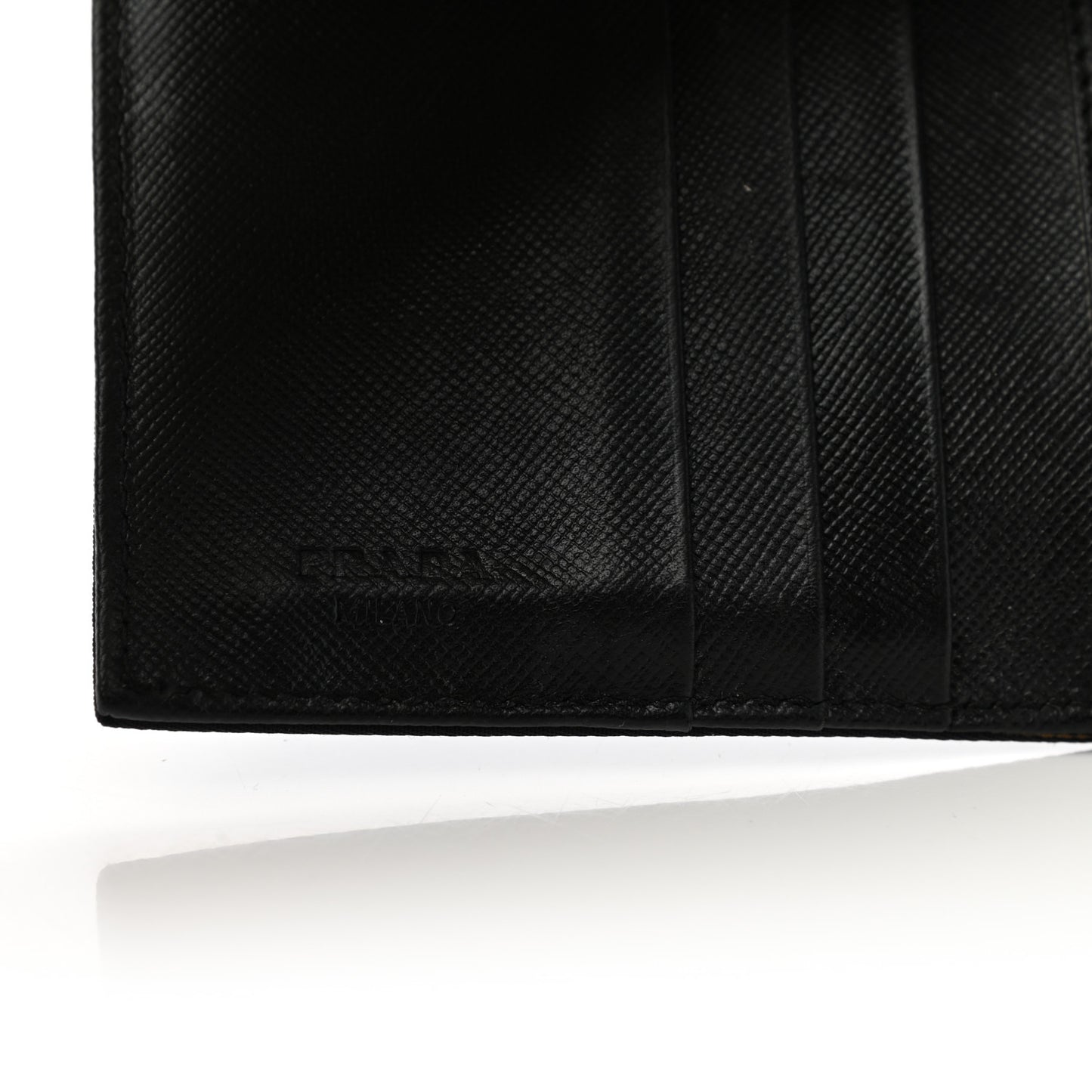 Tessuto Nylon Tri-Fold Compact Wallet Mora