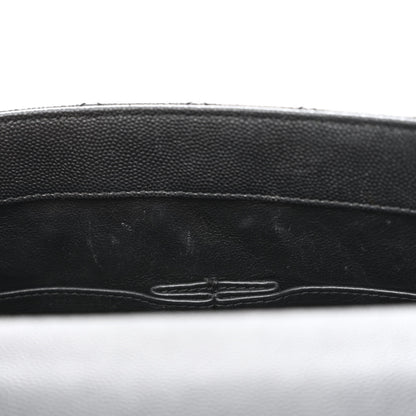 Chanel Caviar Lizard Embossed Quilted Small Coco Handle Flap Black 8 of 11