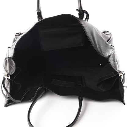 Balenciaga Supple Calfskin Papier A4 Zip Around Tote Black 5 of 10