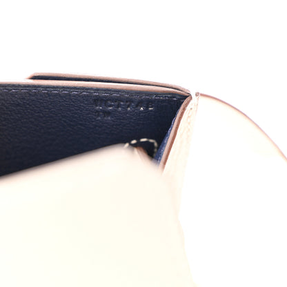 Hermes Togo Horseshoe Kelly Depeches 25 Beton Bleu Saphir 8 of 9