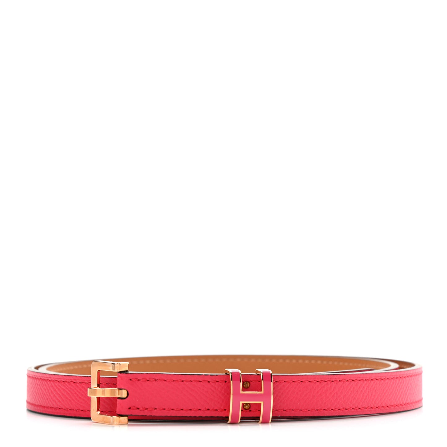 Epsom 15mm Pop H Belt 90 Rose Extreme