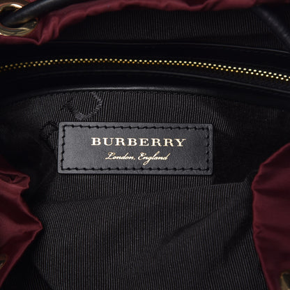 Burberry Nylon Small Rucksack Backpack Burgundy Red 6 of 7