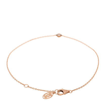 Cartier 18K Pink Gold Diamond XS D'Amour Bracelet 2 of 4