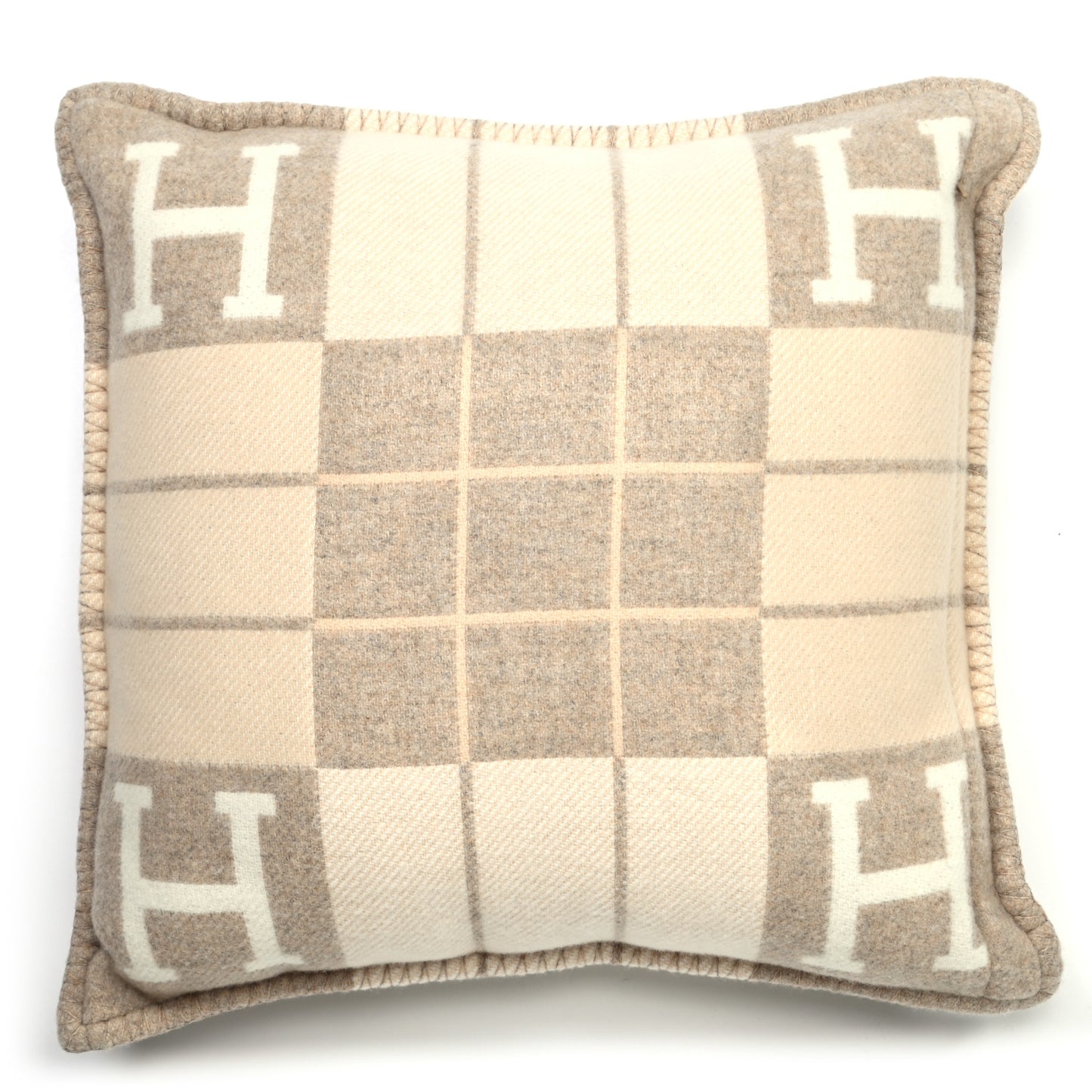 Wool Cashmere Avalon III Pillow PM Coco Camomille