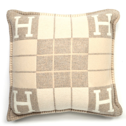 Hermes Wool Cashmere Avalon III Pillow PM Coco Camomille 2 of 3