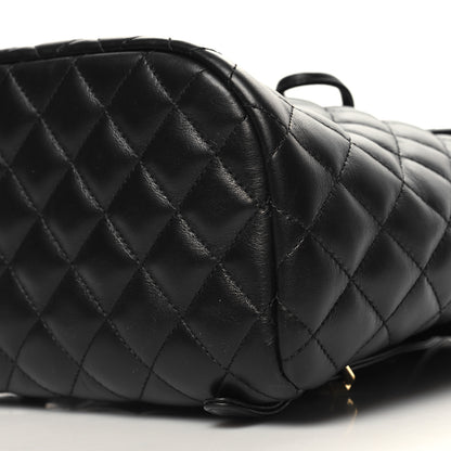 Chanel Calfskin Quilted Small Urban Spirit Backpack Black 10 of 10