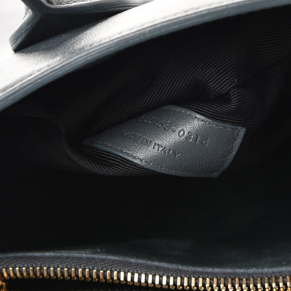 Saint Laurent Calfskin Small Classic Sac De Jour Petrol 8 of 11
