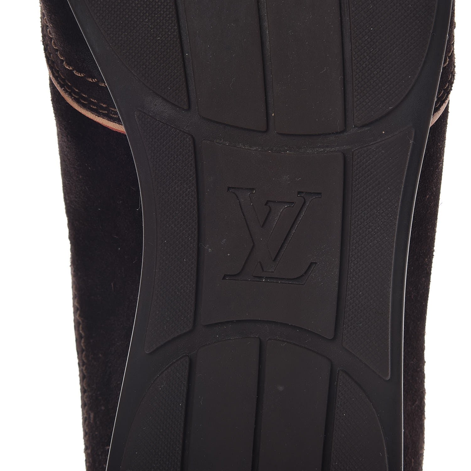 Louis Vuitton Suede Monogram Speeding Velcro Sneakers 8.5 9 of 13