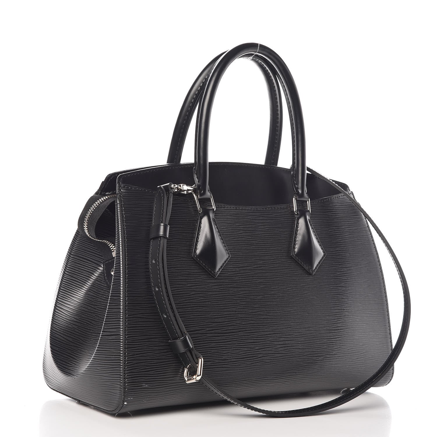 Louis Vuitton Epi Soufflot MM Black 4 of 6