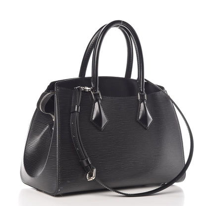 Louis Vuitton Epi Soufflot MM Black 4 of 6