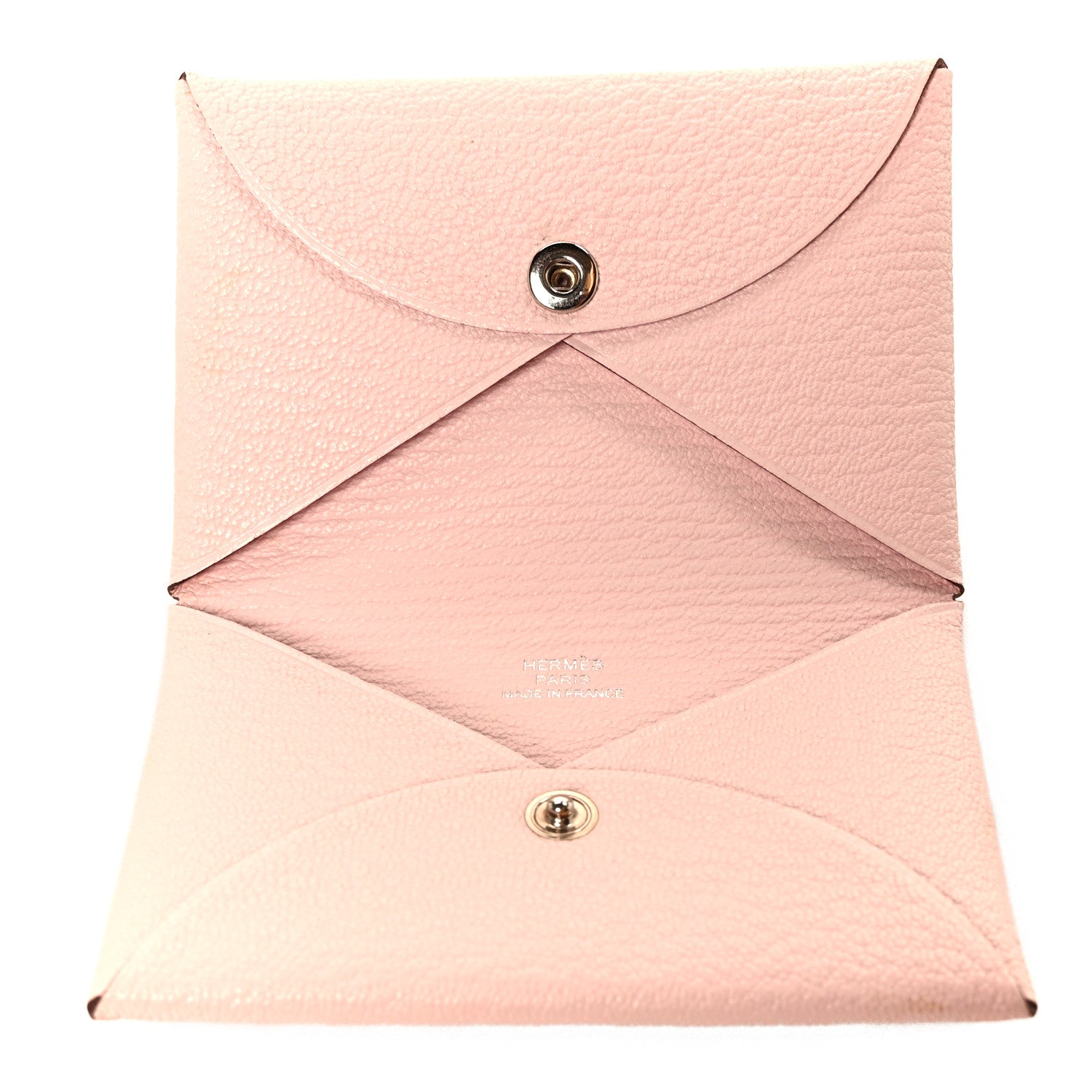 Hermes Chevre Mysore Calvi Card Case Mauve Pale 1912301 – FASHIONPHILE