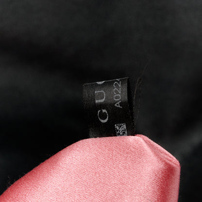 Gucci Velvet Matelasse Loved Embroidered Medium GG Marmont Shoulder Bag Black 8 of 11