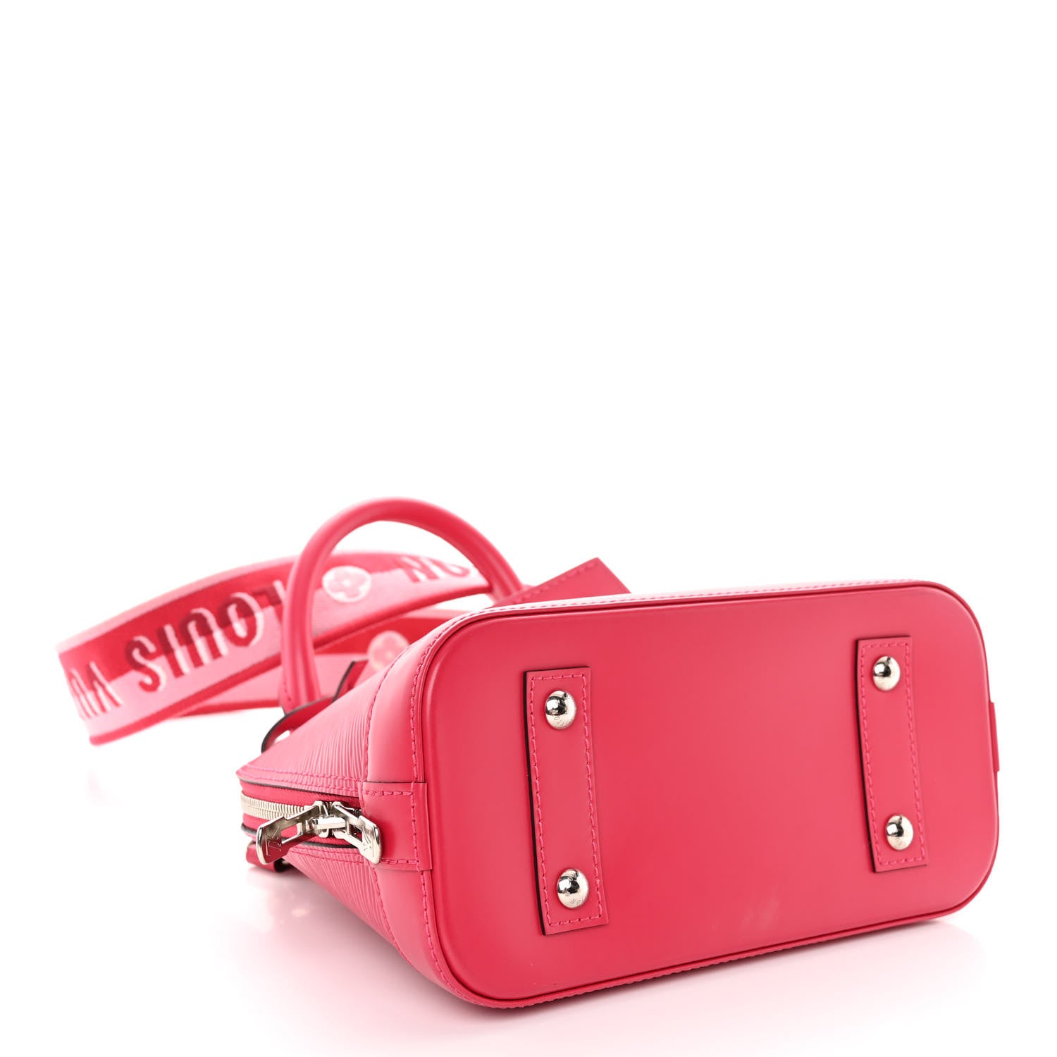 Louis Vuitton Epi Jacquard Alma BB Rose Pondicherry 4 of 9