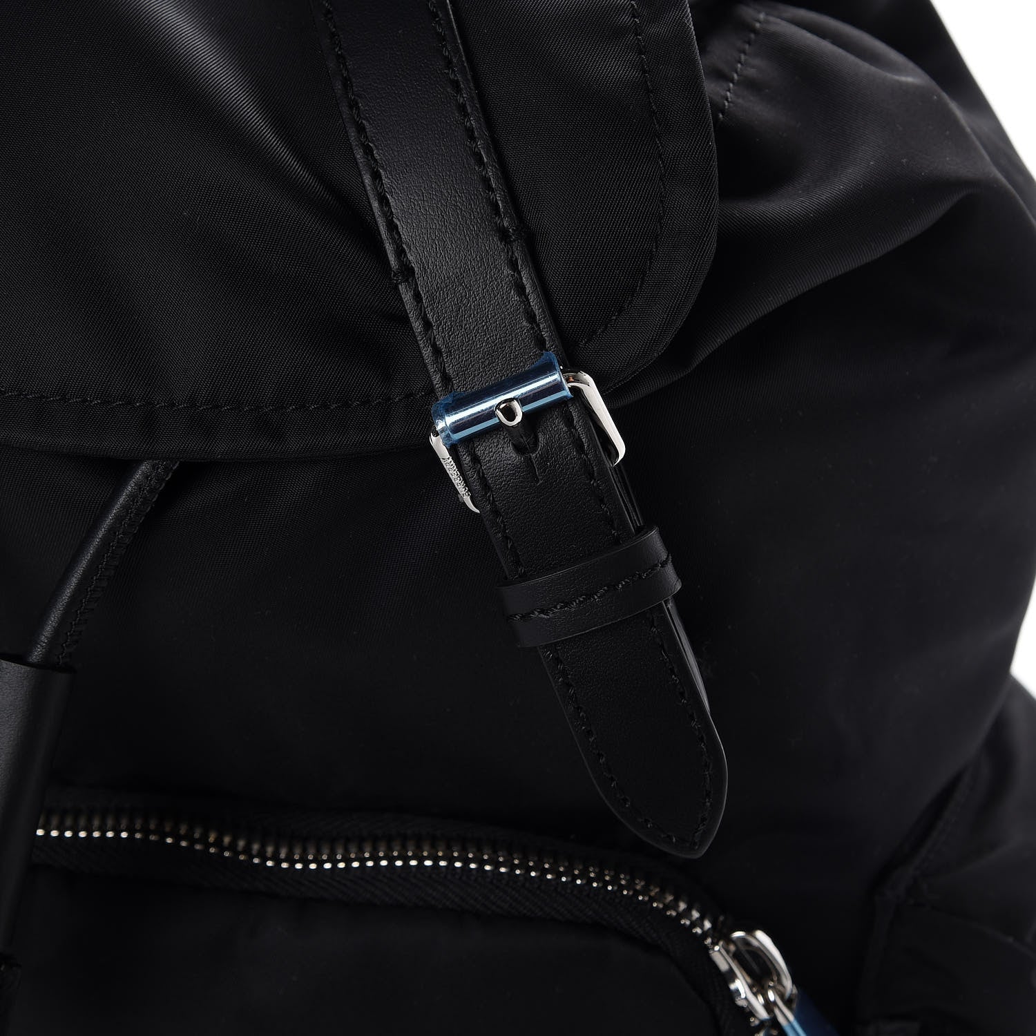 Burberry Nylon Logo Print Medium Rucksack Backpack Black 10 of 10