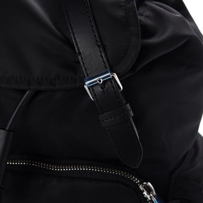 Burberry Nylon Logo Print Medium Rucksack Backpack Black 10 of 10