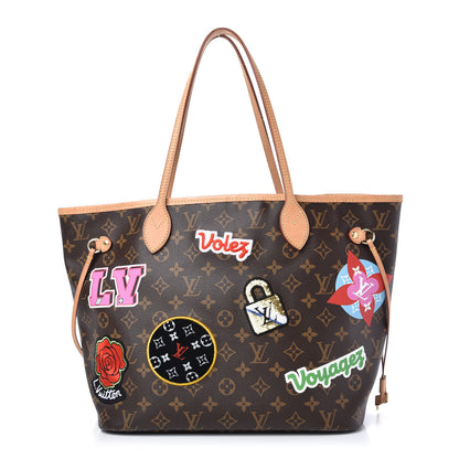 Louis Vuitton Monogram Travel Stickers Neverfull MM 1 of 10