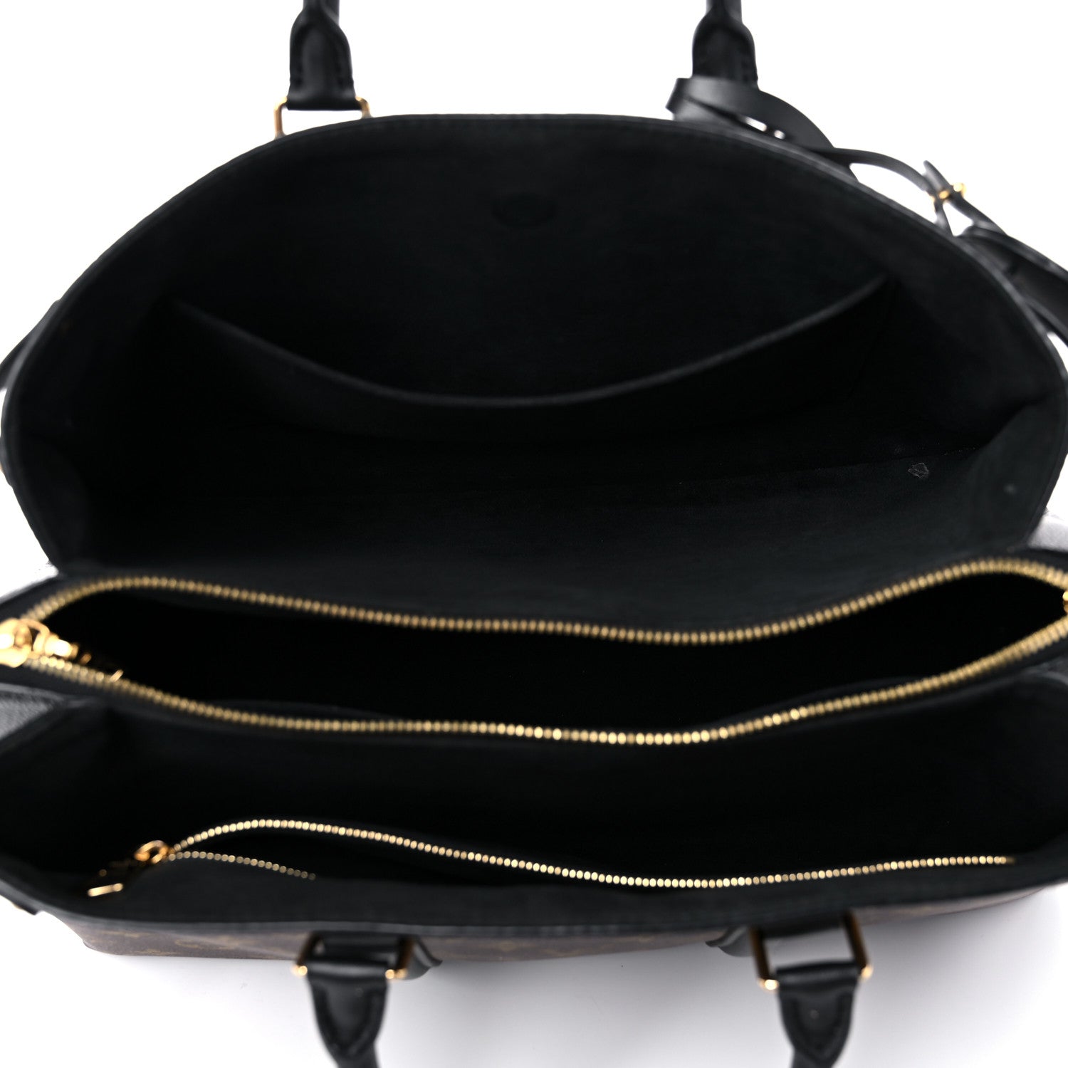 Louis Vuitton Monogram Soufflot MM Black 2 of 24