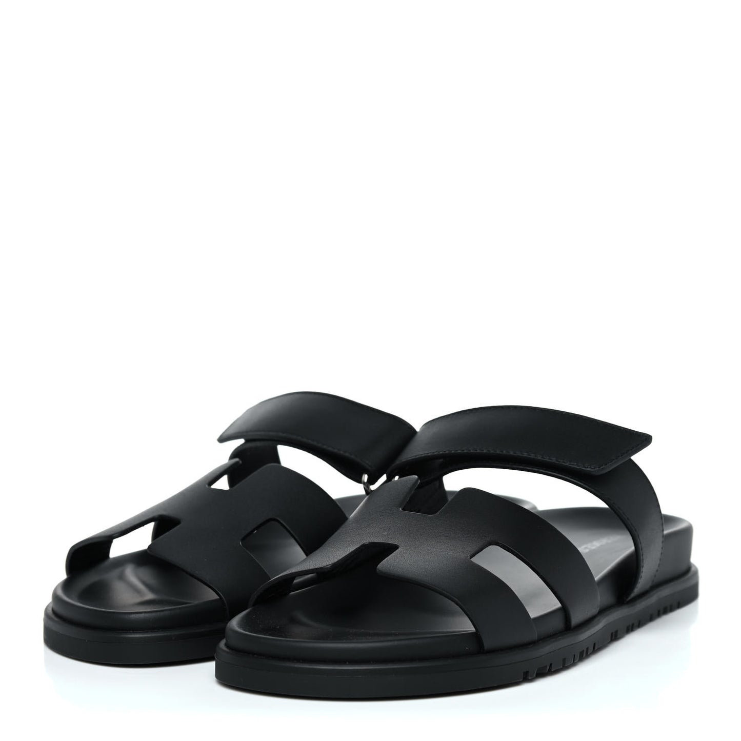 Calfskin Womens Chypre Sandals 39 Black