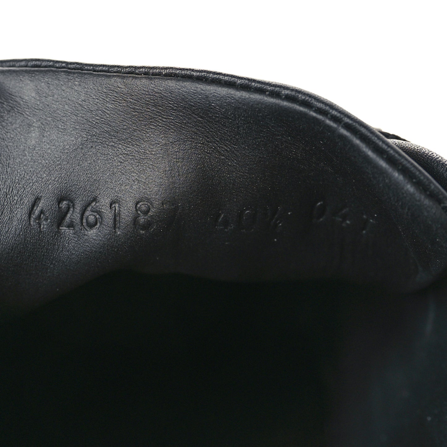 GG Monogram Calfskin Womens Low Top Sneakers 40.5 Piombo Black