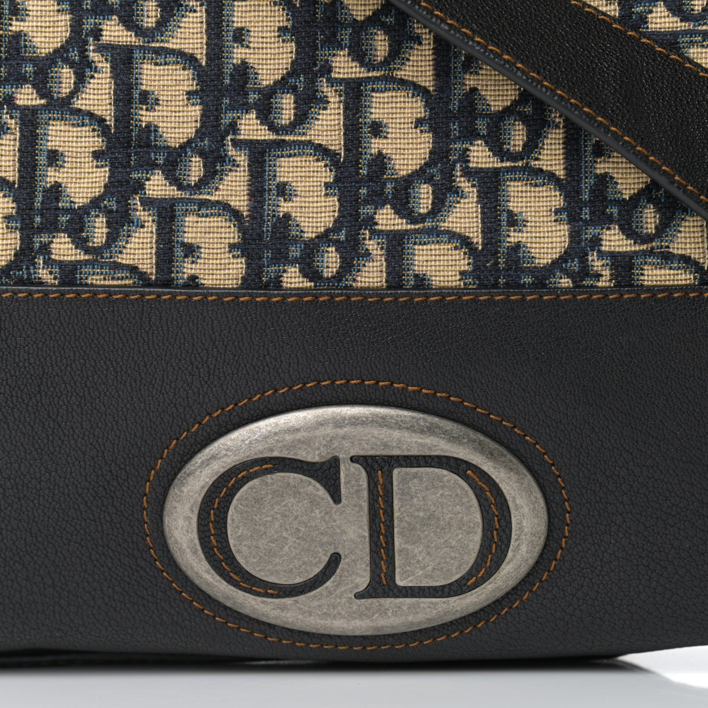 Monogram Messenger Navy