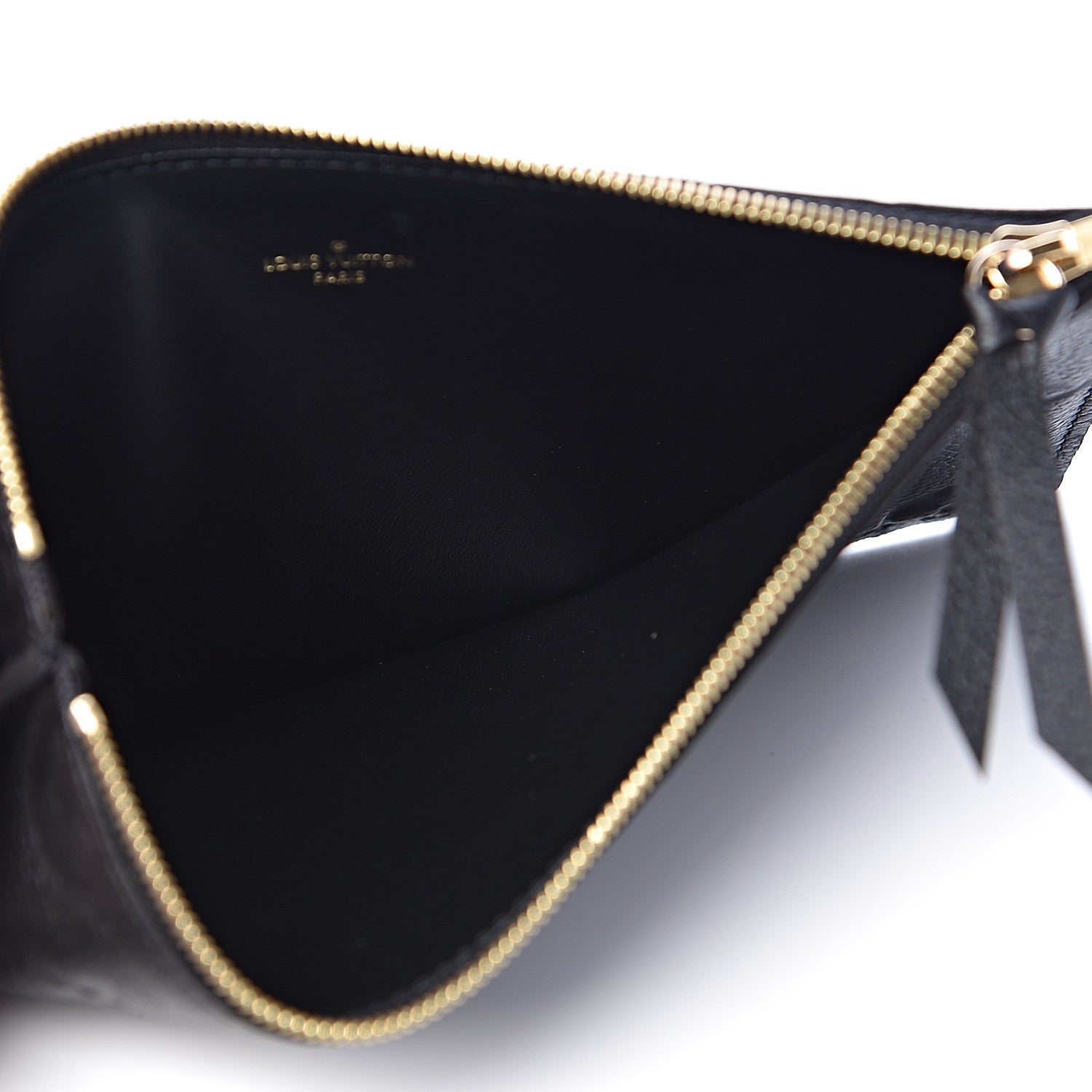 Louis Vuitton Empreinte Pochette Felicie Chain Wallet Black 10 of 14