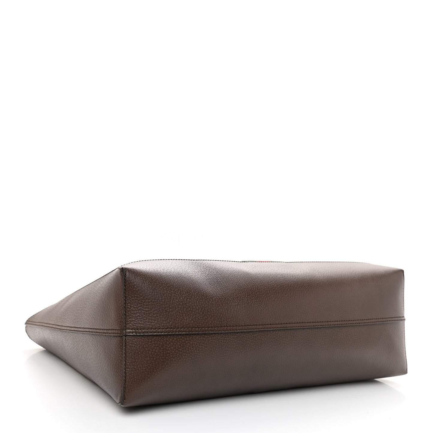 GG Supreme Monogram Web Ophidia Tote Brown