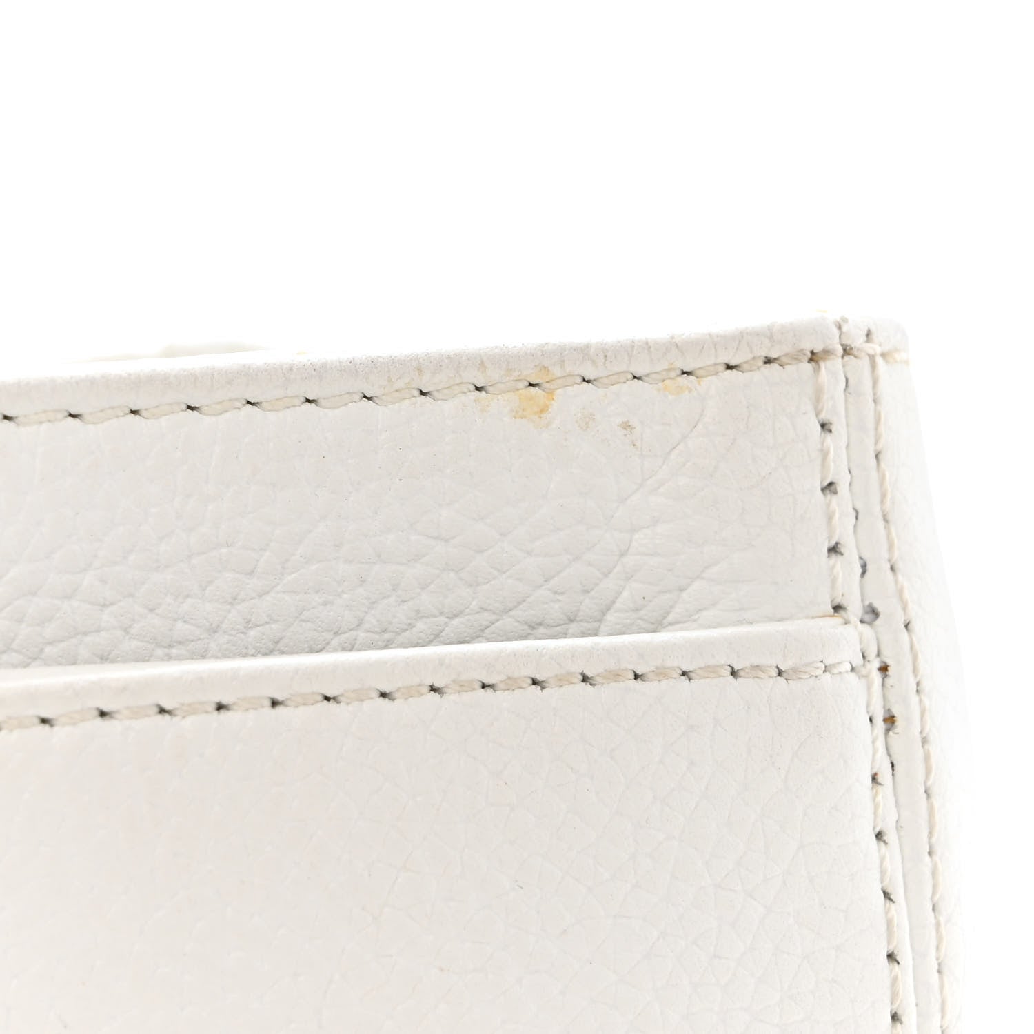 Chanel Calfskin Cerf Executive Shopper Tote White 23 of 23