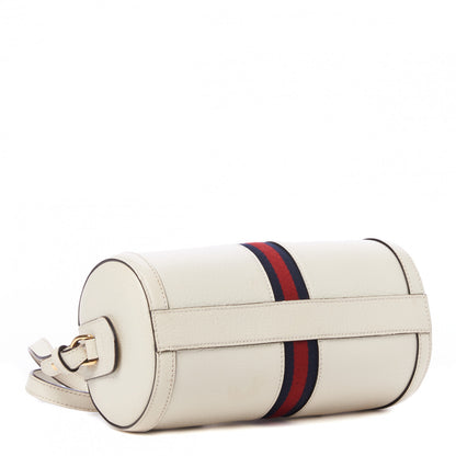 Gucci Textured Calfskin Ophidia Boston Bag Mystic White 3 of 8