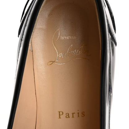 Christian Louboutin Patent Lock Woody Loafers 36.5 Black 7 of 14