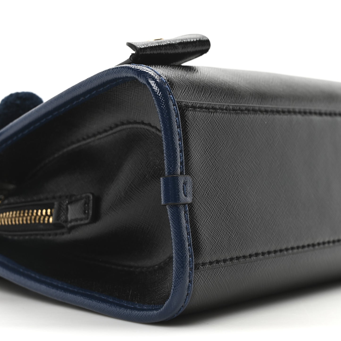 Saffiano Little Big Shot Tote Black Multicolor