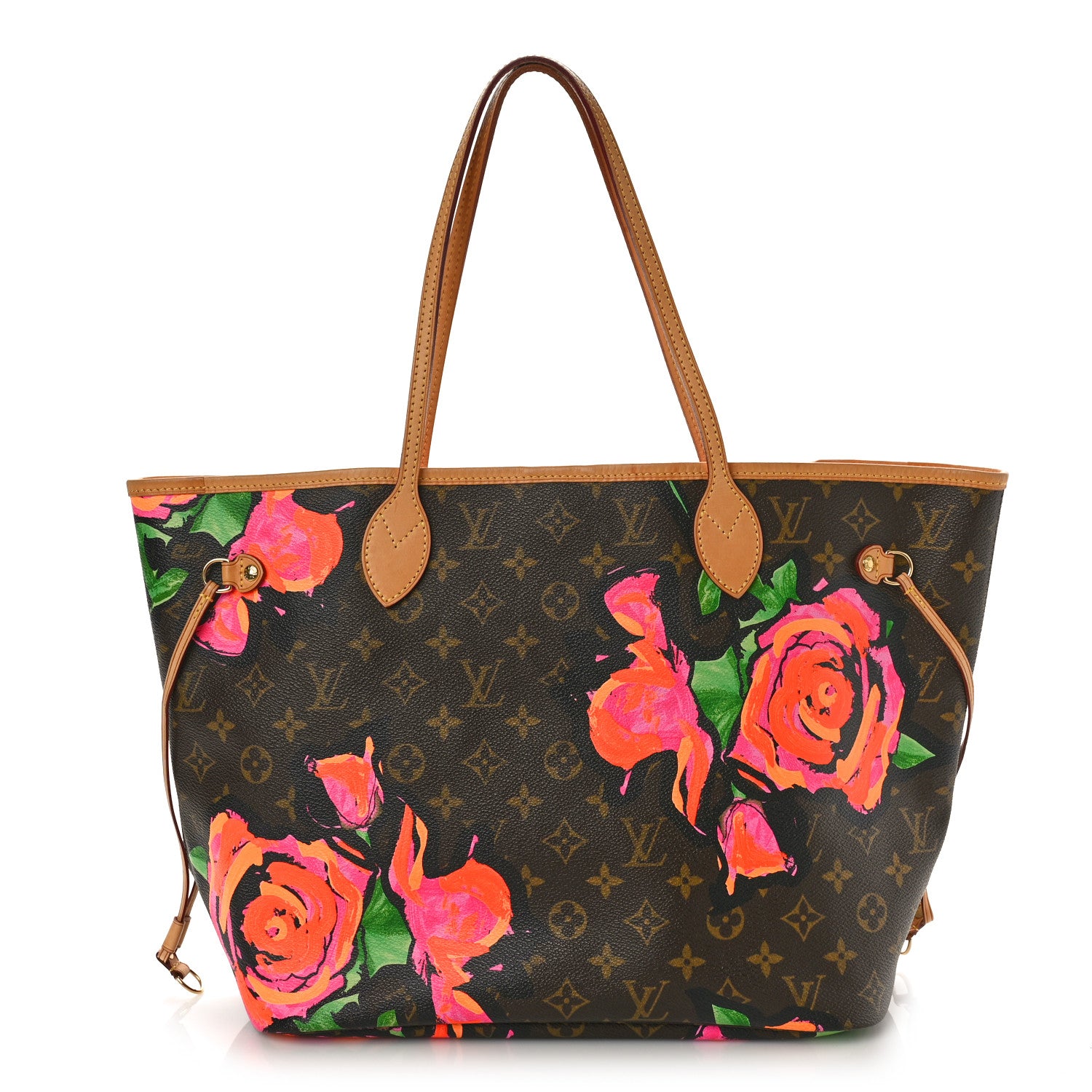 Louis Vuitton Monogram Roses Neverfull MM 1 of 8