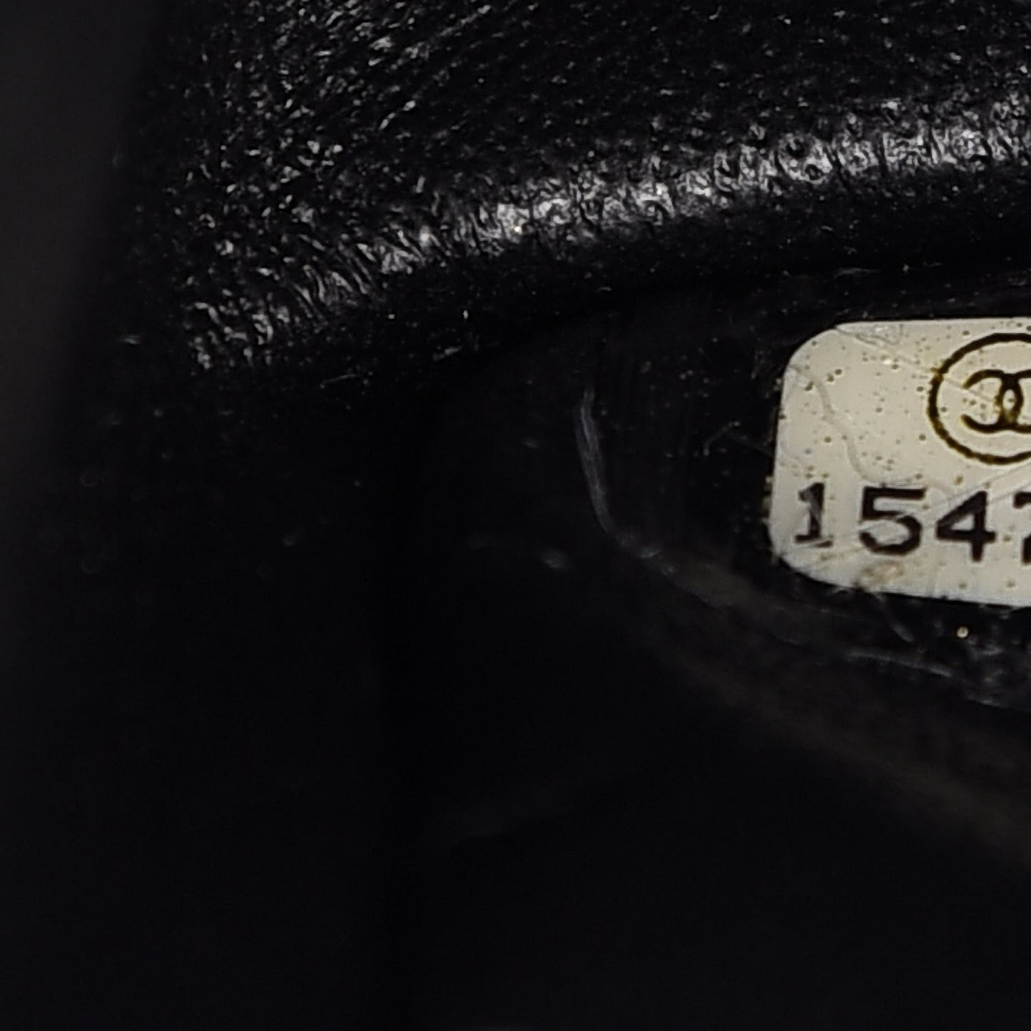 Iridescent Calfskin Quilted 2.55 Reissue 224 Flap Black