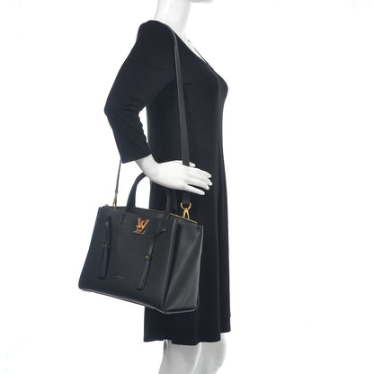 Louis Vuitton Calfskin Lockmeto Black 2 of 11