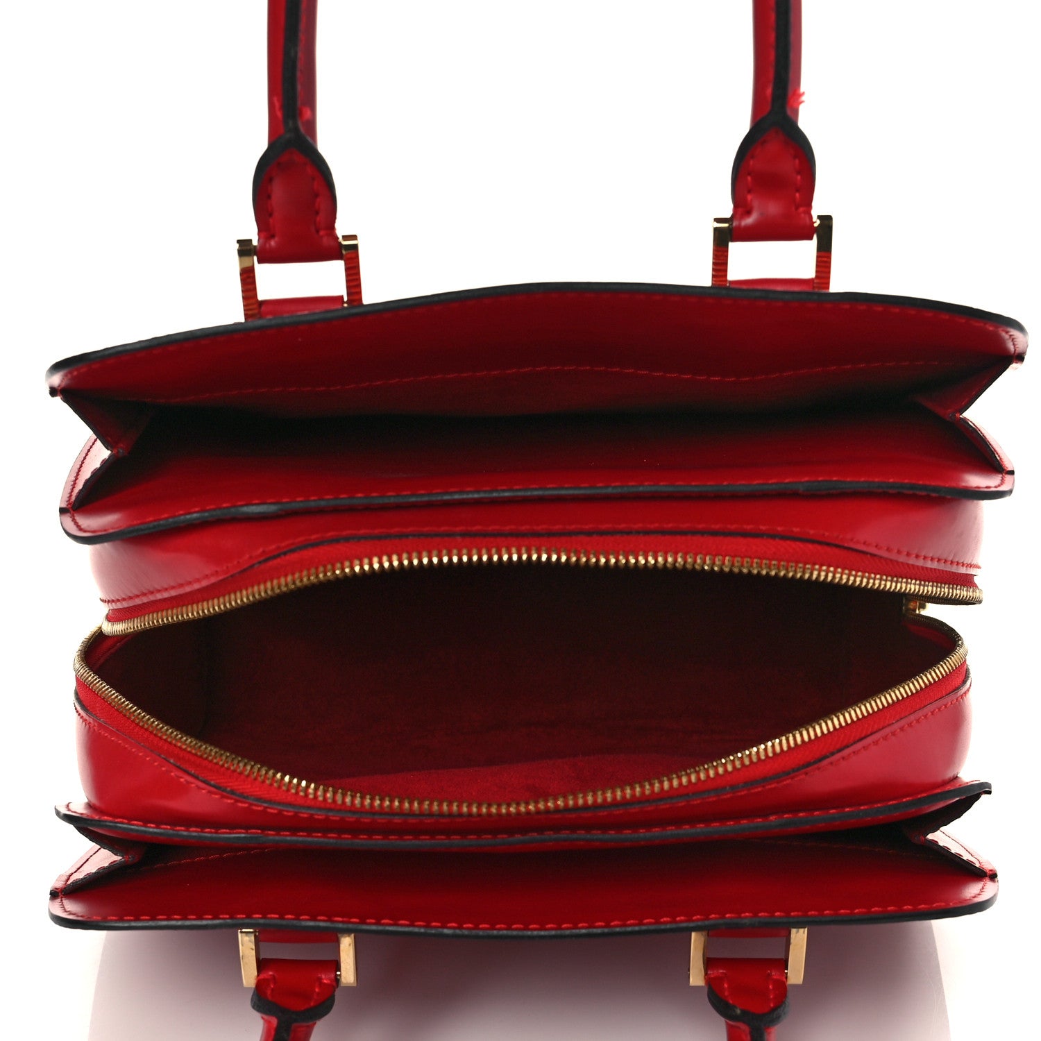 Louis Vuitton Epi Pont-Neuf Castillan Red 4 of 8