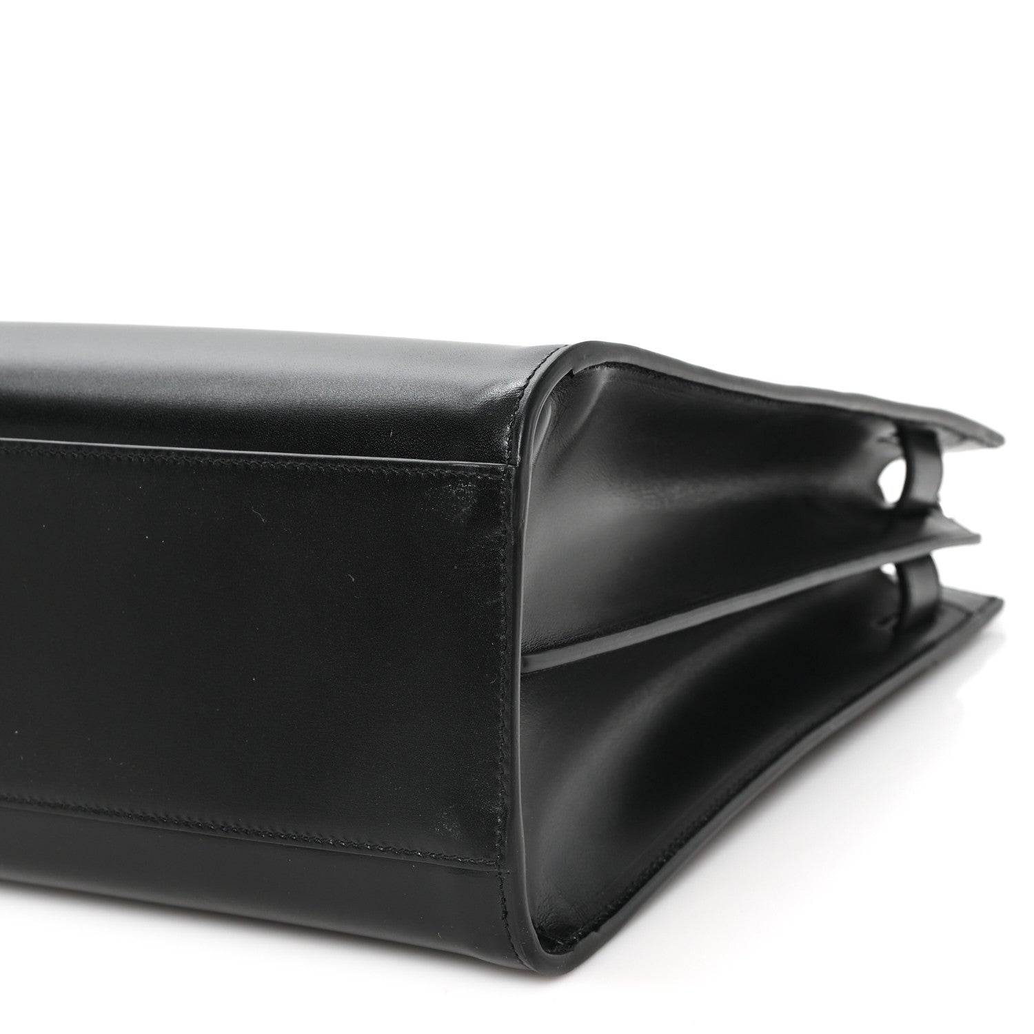 Saint Laurent Calfskin Large Thin Sac De Jour Black 10 of 11