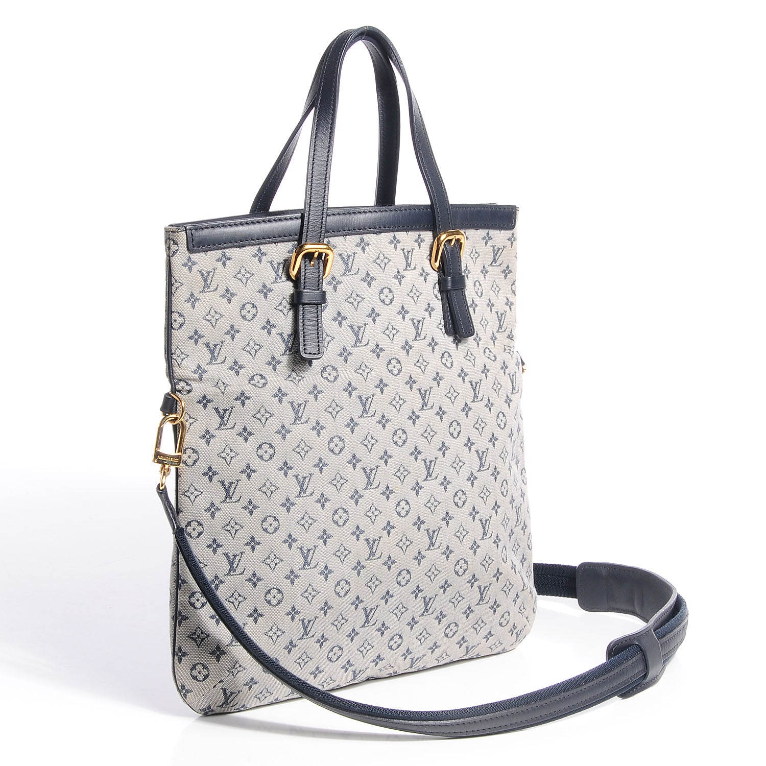 Louis Vuitton Mini Monogram Francoise Blue 3 of 7
