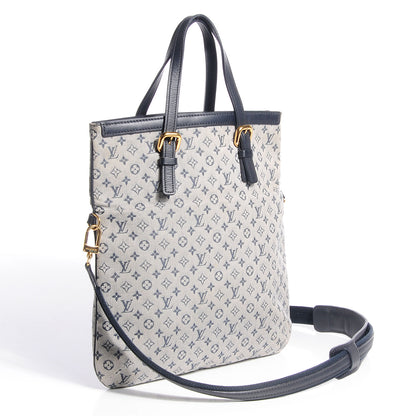 Louis Vuitton Mini Monogram Francoise Blue 3 of 7