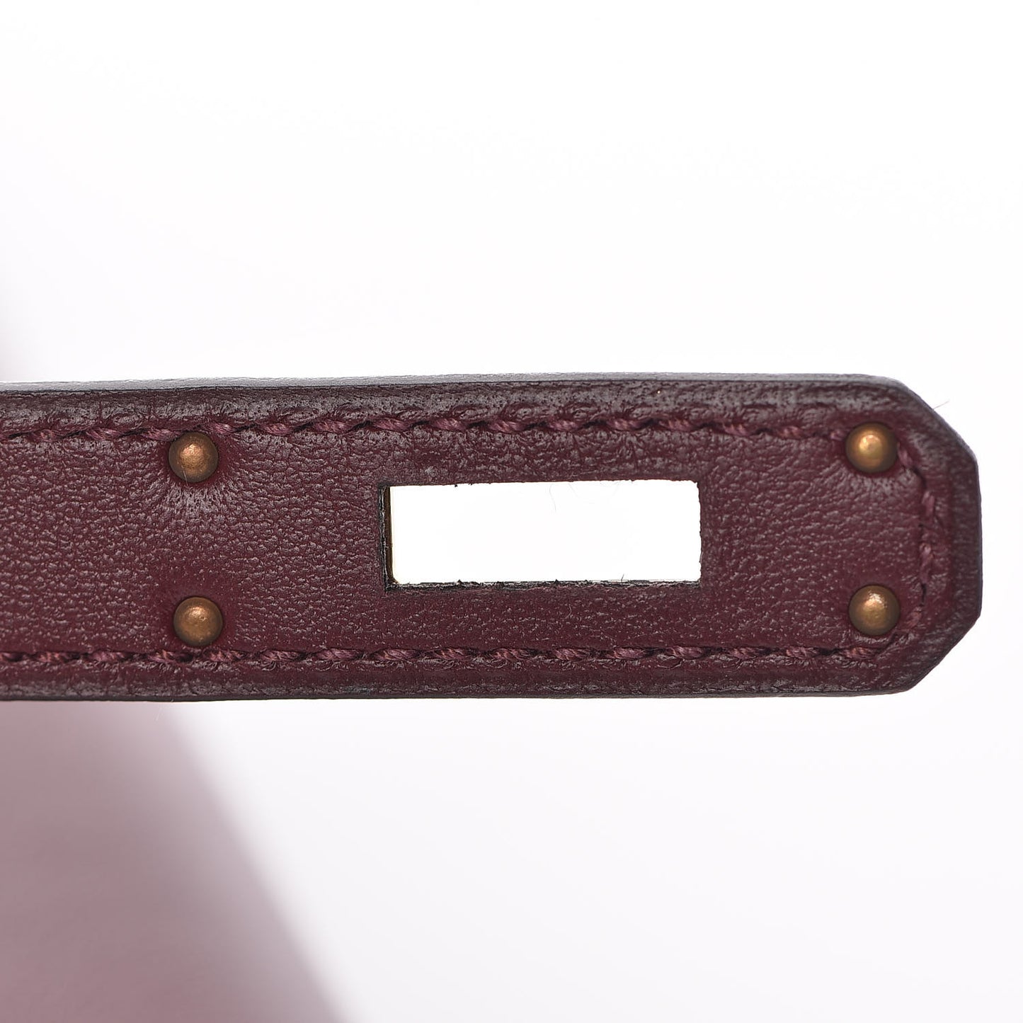 Swift Kelly Cut Clutch Pochette Bordeaux
