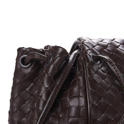 Bottega Veneta Nappa Intrecciato Messenger Bag Ebano 13 of 14