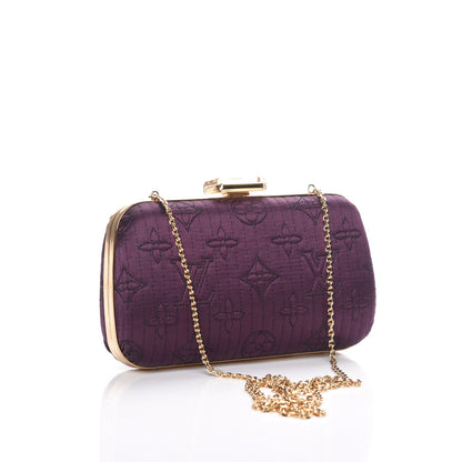 Louis Vuitton Monogram Motard Minaudiere Clutch Prune 4 of 8